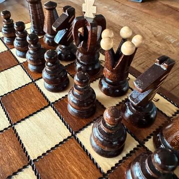 Luxe Schaakspel in Houten Koffer - Nieuw! beschikbaar voor biedingen