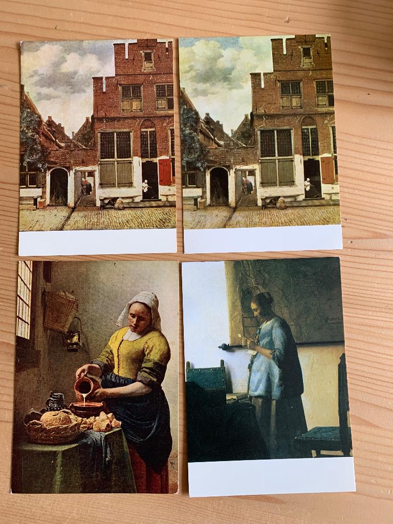 Johannes Vermeer, Verzamelen, Ansichtkaarten | Themakaarten, Ophalen of Verzenden, Ongelopen, Overige thema's