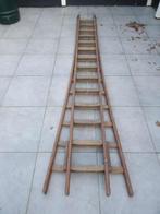 Schildersladder Orego pine hout, Ophalen, Gebruikt, Ladder, Opvouwbaar of Inschuifbaar