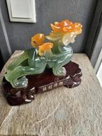 Mooi Feng shui beeldje van kunsthars, prachtige draak..., Antiek en Kunst, Ophalen of Verzenden