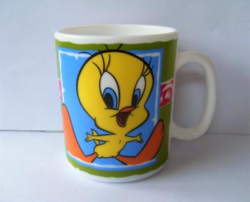 Tweety en Sylvestor Beker / Mok Looney Tunes beschikbaar voor biedingen