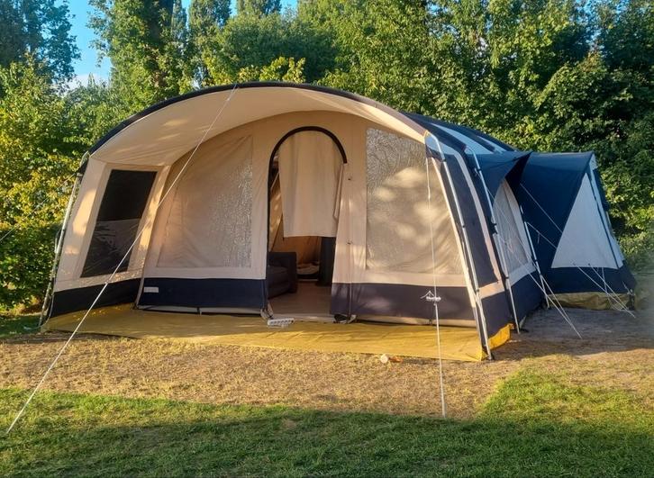 Obelink Amazonas 600 tunneltent + extra's, Caravans en Kamperen, Tenten, tot en met 6, Zo goed als nieuw, Ophalen