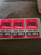 Armin van Buuren , backstage pasjes, Ophalen of Verzenden, Gebruikt, Gebruiksvoorwerp