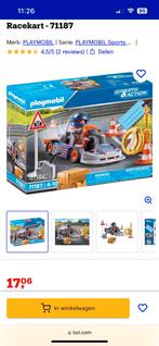 Playmobil Racekart, Ophalen of Verzenden, Zo goed als nieuw, Complete set