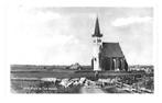 983543	Texel	NH Kerk	Den Hoorn	1958	Postzegel Afgeweekt