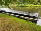 Drijvend terras vlot 14x2,5m, Ophalen of Verzenden, Hout