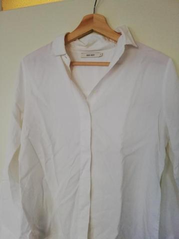 Witte overhemdblouse van Sissy Boy, maat S beschikbaar voor biedingen