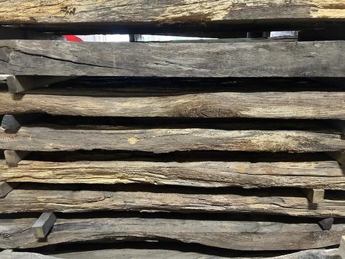 Oude Eiken balken, Doe-het-zelf en Verbouw, Hout en Planken, Nieuw, Balk, Eiken, 200 tot 250 cm, 50 mm of meer, Ophalen