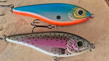 Kubstaas: 2 strike pro jerkbaits beschikbaar voor biedingen