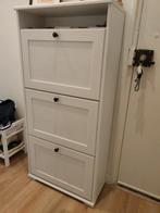 Witte schoenenkast IKEA Brusali, Ophalen, Zo goed als nieuw