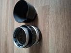 Nikon NIKKOR-P auto 105mm f2.5 + HS-4, Ophalen of Verzenden, Gebruikt, Telelens