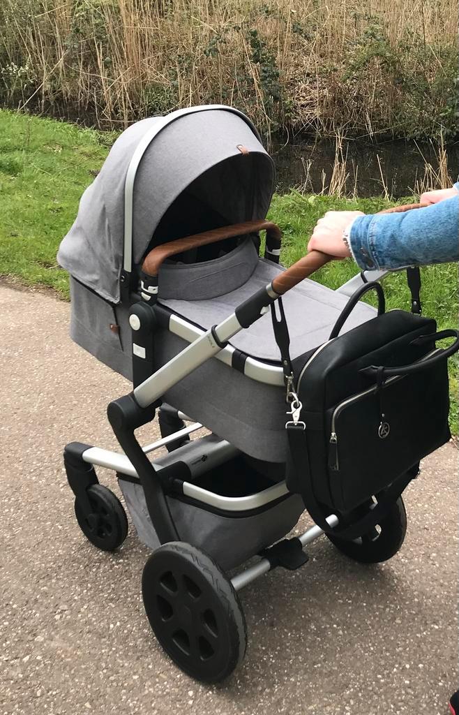 Joolz day 3 elephant grey - complete set met extra’s, Kinderen en Baby's, Kinderwagens en Combinaties, Zo goed als nieuw, Combiwagen