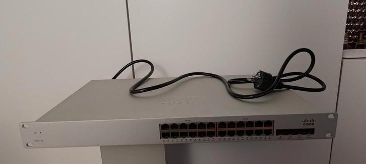 Cisco Meraki ms210 24poorts switch, Computers en Software, Netwerk switches, Zo goed als nieuw, Ophalen of Verzenden