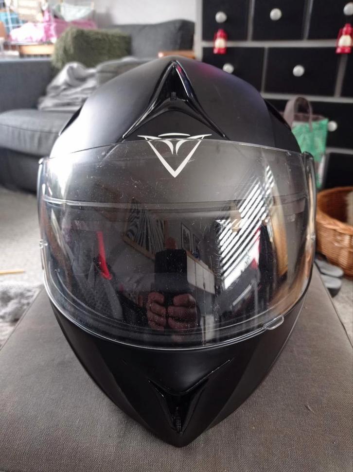 Systeemhelm-PinLock voorbereid-weinig gebruikt, Fietsen en Brommers, Brommerhelmen, Gebruikt, Medium, Ophalen of Verzenden