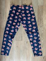 Warm blauw winter kerst legging, maat: 128, Ophalen of Verzenden, Zo goed als nieuw, Meisje, Broek