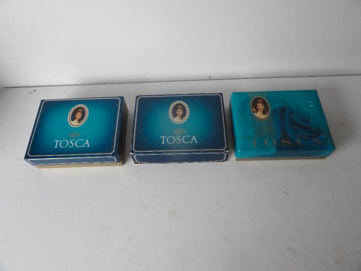 3 VINTAGE Muelhens 4711 Tosca geschenkdozen, Verzamelen, Parfumverzamelingen, Nieuw, Parfumfles, Gevuld, Verzenden