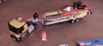 Lego City Vrachtwagen Met Speedboot En Oplegger 60254 Boot, Ophalen of Verzenden, Zo goed als nieuw, Complete set, Lego
