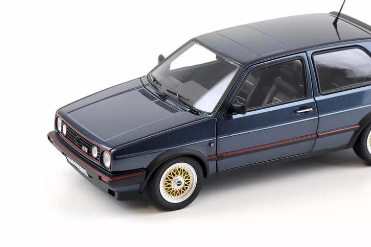 ZELDZAAM: Volkswagen golf mk2 gti helios blue  500 pieces, Hobby en Vrije tijd, Modelauto's | 1:18, Nieuw, Auto, Norev, Ophalen of Verzenden