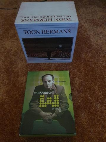 Toon Hermans: Oeuvre 22 dvd + Wim Sonneveld In Beeld 10 dvd beschikbaar voor biedingen
