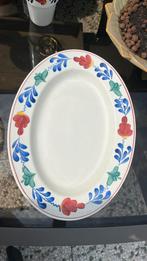 Boerenbont vleesschaal, Antiek en Kunst, Antiek | Servies los, Ophalen of Verzenden
