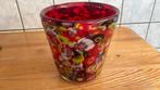 Murano glas vaas 16 x 16 vaste prijs 29 euro, Ophalen of Verzenden
