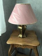 Koperen lamp met kap, Ophalen of Verzenden