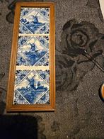 Delfts Blauw Tegeltableau met Molens, Antiek en Kunst, Ophalen