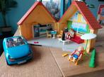 Playmobil summer fun huis  6020 + auto 70285, Ophalen of Verzenden, Zo goed als nieuw