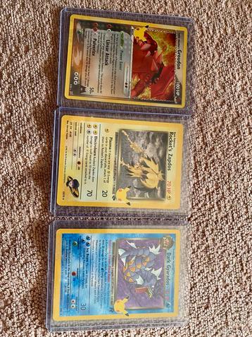3 mooie holo’s 25 anni. kaarten te koop beschikbaar voor biedingen