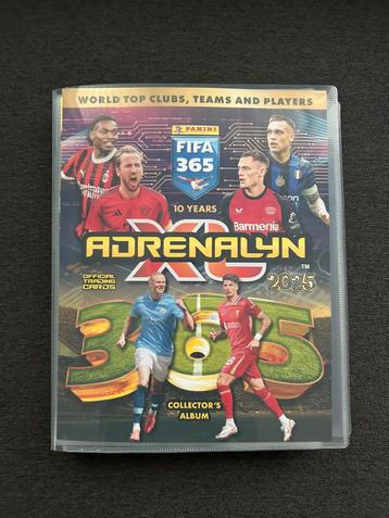 Panini Fifa 365 Ten Years 2025 Alle 441 kaarten + Album beschikbaar voor biedingen