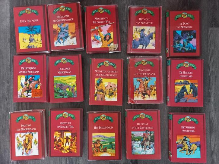 15 delen van Karl May Winnetou, Spelcomputers en Games, Games | Nintendo Game Boy, Zo goed als nieuw, Avontuur en Actie, 1 speler