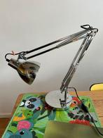 Leitmotiv verchroomd bureaulamp, Gebruikt, 50 tot 75 cm, Ophalen of Verzenden, Metaal