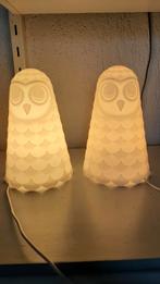 Lampje uil ikea 2x, Huis en Inrichting, Ophalen, Gebruikt, Minder dan 50 cm