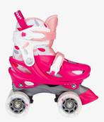 Nijdam Rolschaatsen Verstelbaar Roze - maat 29 - 32, Ophalen of Verzenden, Verstelbaar, Zo goed als nieuw, Kinderen