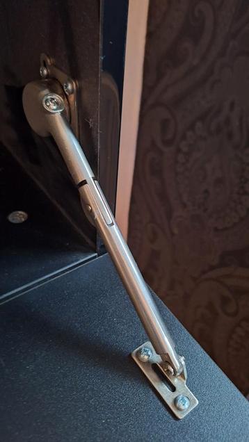 Ikea Besta Hang/Wandkast Hoogglans Zwart - afbeelding 4