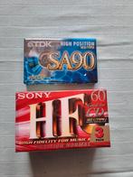 4 nieuwe cassette bandjes, Cd's en Dvd's, Cassettebandjes, 2 t/m 25 bandjes, Overige genres, Ophalen of Verzenden, Origineel
