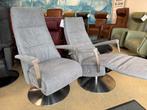 Set velderhof relax stoel 2 relaxfauteuils gratis bezorgd, Verzenden, Zo goed als nieuw, Stof