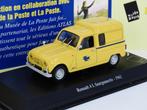 28198: Renault 4 L Fourgonnette - La Poste - 1962 - Atlas, Hobby en Vrije tijd, Modelauto's | 1:43, Auto, Nieuw, Ophalen of Verzenden