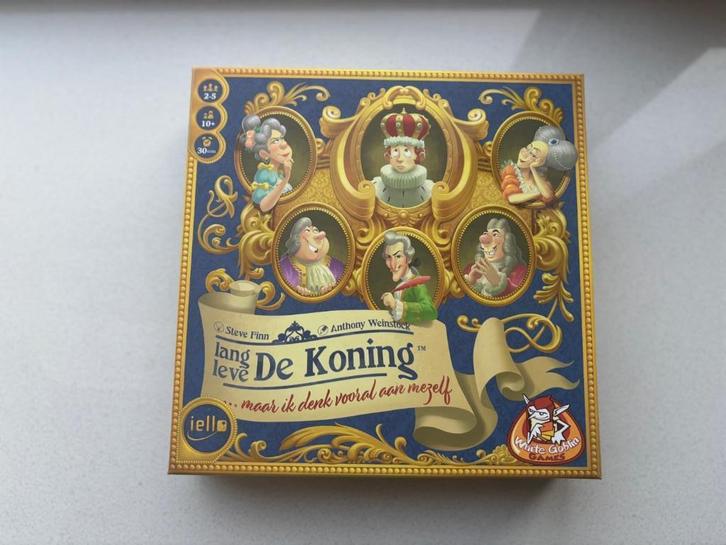 Lang Leve de Koning  Bordspel – Zo goed als nieuw, Hobby en Vrije tijd, Gezelschapsspellen | Bordspellen, Zo goed als nieuw, Een of twee spelers
