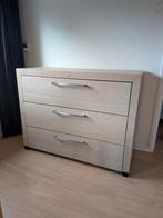 Houten Ladekast / Commode, Gebruikt, 100 tot 150 cm, Grenenhout, Ophalen of Verzenden