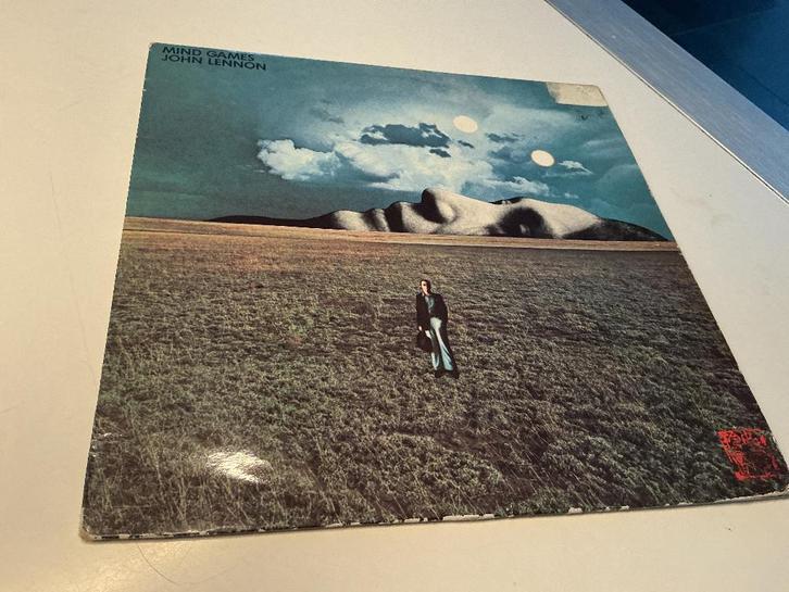 Lp John Lennon mind games, Cd's en Dvd's, Vinyl | Pop, Gebruikt, 1960 tot 1980, 12 inch, Ophalen of Verzenden