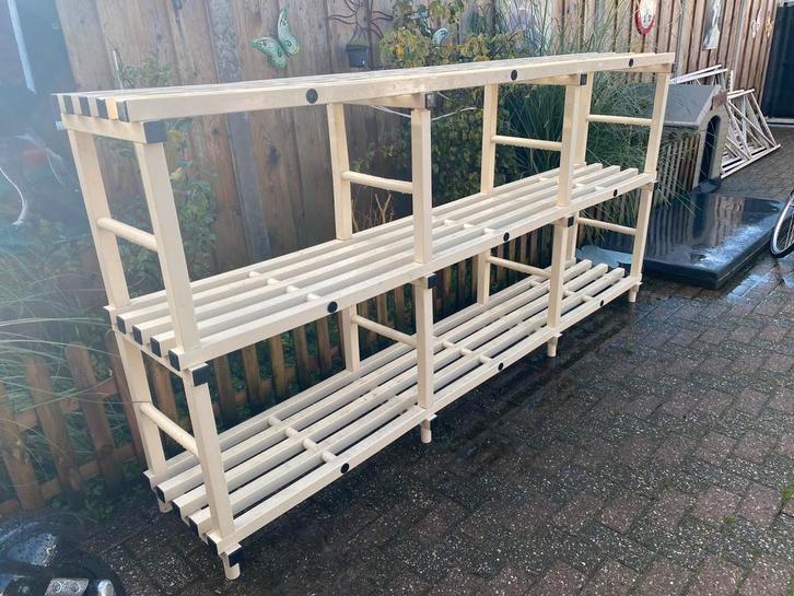 Koelcelstelling / kunststof stelling, Huis en Inrichting, Kasten | Stellingkasten, Gebruikt, Ophalen