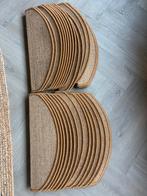 Sisal Trapmat "Pure Nature" 56x19cm. Halve maan. 30 stuks, Halve maan traploper, Minder dan 50 cm, Overige vormen, Nieuw