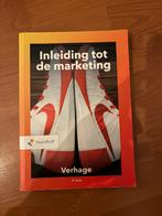 Inleiding tot de marketing, Ophalen of Verzenden, Zo goed als nieuw, Bronis Verhage, Economie en Marketing