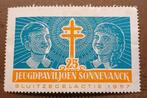 sluitzegel Jeugdpaviljoen Sonnevanck 1957, Ophalen of Verzenden, Postfris, Overige thema's