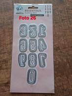 Te koop: cijfer-mal, Hobby en Vrije tijd, Scrapbooking, Verzenden, Nieuw, Overige typen