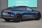 Audi E-tron Sportback 55 quattro ed S-Line 95 kWh SOH93% CAM, Automaat, 95 kWh, Blauw, 1583 min