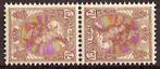 Nederland NVPH nr 61b ongebruikt Tete-Beche paar 1924, Postzegels en Munten, Postzegels | Nederland, Verzenden, T/m 1940, Postfris