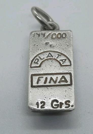 Zilveren Hanger Baartje Fina - 12 gram, Postzegels en Munten, Edelmetalen en Baren, Ophalen of Verzenden