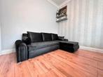 Moderne 3-zitsbank – Grijs, Zwart & Beige | Afmeting 250x150, Verzenden